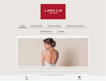 Tablet Screenshot of laraliz.com